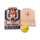Custom Diamond Medals, Custom Buttons Pure Copper Badges, Metal Souvenir Production