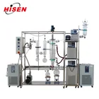 High quality short path wiped thin film evaporator molecular distillation machine hemp oil distiller