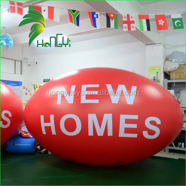 Inflatable ellipse balloon