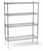 NSF approved household chrome plated wire shelving plastic coated rack counter display