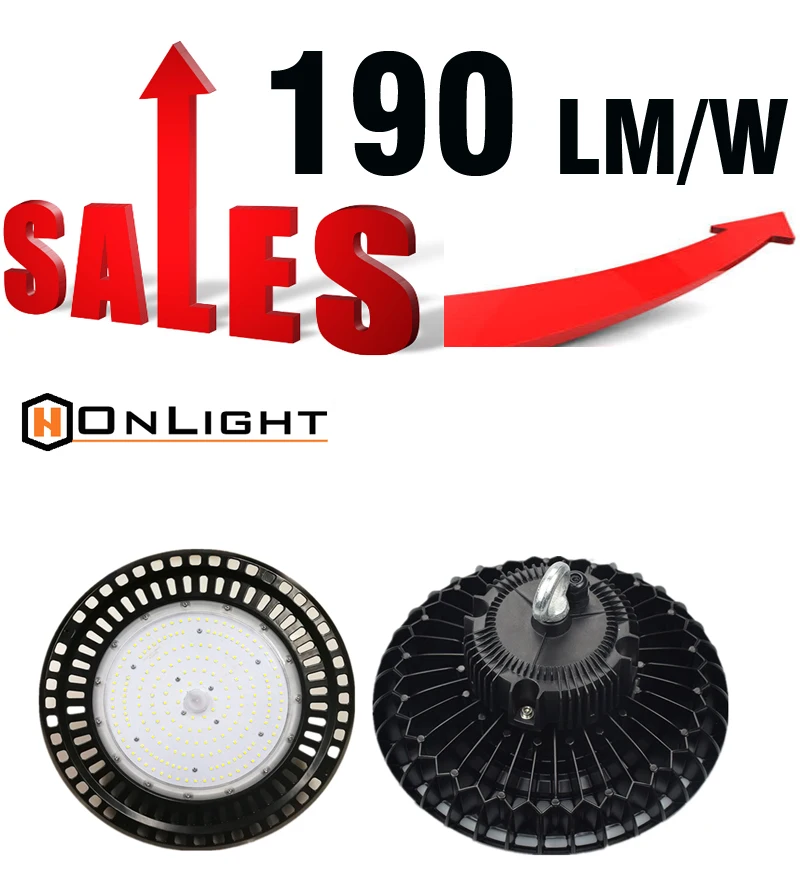 IP65 industrial light 100w 120w 150w 190 LPM ufo industrial zigbee dimmable industrial ufo led high bay light - ANKUX.COM