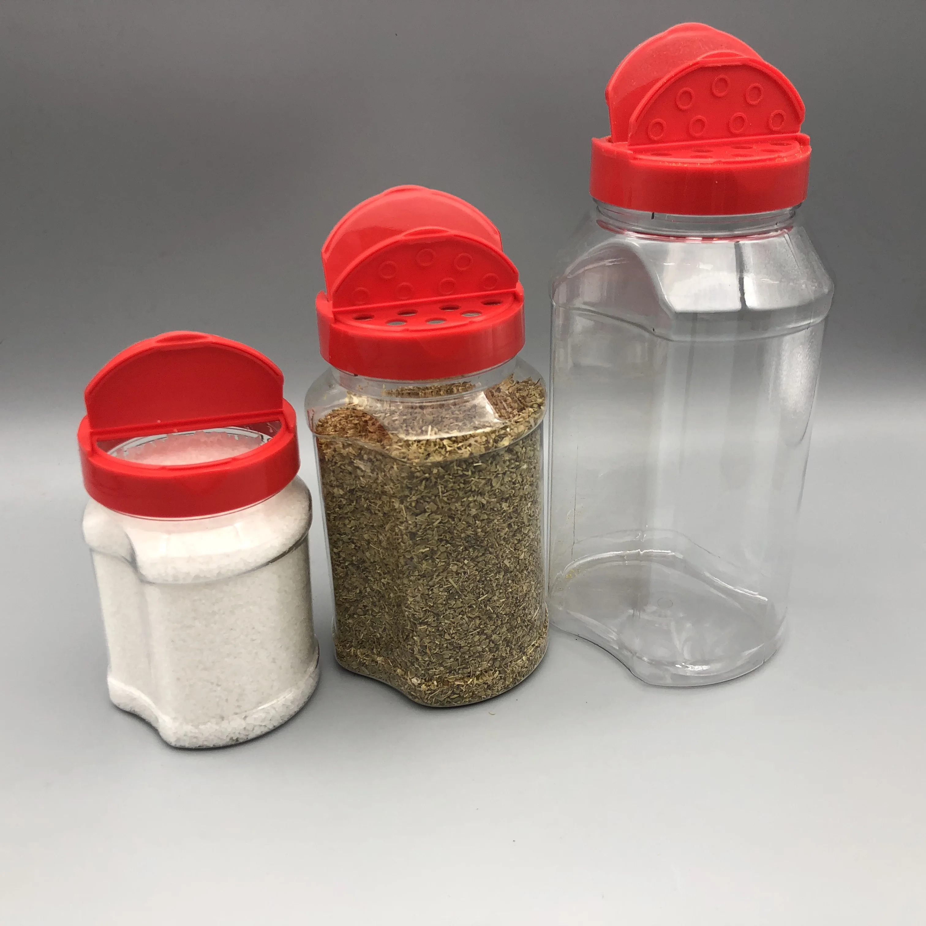 plastic shaker bottles for spices