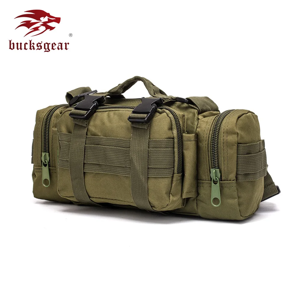 Bucksgear Wholesale cross-body bag tactical military waterproof men army waist pack outdoor camping waist bag military sling bag, Customized
Bucksgear Wholesale cross-body bag tactical military waterproof men army waist pack outdoor camping waist bag military sling bag, Customized
