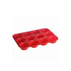 12 Cups Silicone cake Molds , Heat Resistant Baking Tray Easy to Clean