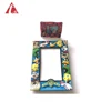 wholesale high quality Embossed soft pvc lovely picture photo frames custom any shape 3D cartoon rubber pvc photo frame