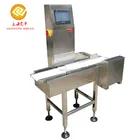 Shanghai High Accuracy Meat Conveyor Belt Weighing Scale with Rejector system, electronic checkweigher