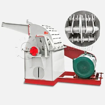 Big capacity wood hammer mill/pallet shredder/wood chip crusher for sale