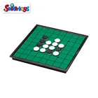 New Arrival Floding Chess Set Magnetic Reversi Black & White Board Game For Kids Educational Toy