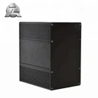 32x32 black small electrical metal aluminum enclosure box