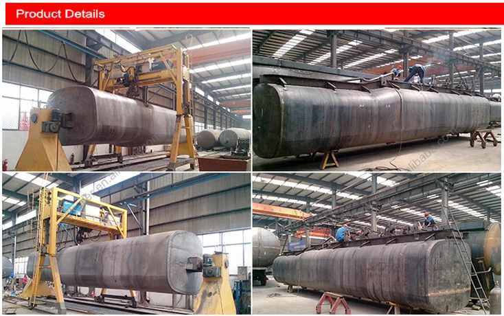 12wheel 48000 liters liter fuel aramco fuel tank semi-trailer for Saudi Arabia