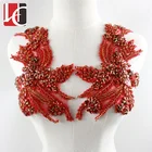 HC-6048 Hechun Hot Selling Wedding Crystal Applique Black
