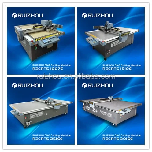 RUIZHOU CNC CARTON CUTTING MACHINE, Digital Cutter for Box 