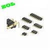 Zol 2 3 4 5 6 pin right angle 3 micro pogo pin connector