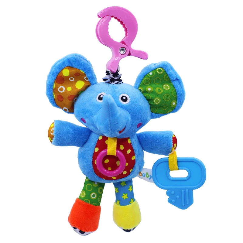 blue elephant teether