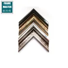FRAME MASTER Big size handmade foil wood picture frame moulding for oil painting print paper canvas painting