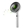 Mini Silent Electric Hand Portable Handheld Battery Operated Fan with 7 Blades