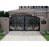 Decorative Laser Cut Metal Driveway Gate Steel Main Gate Perforated Iron Driveway Gate Designs