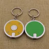 Promotion Custom Round LED Keychain light