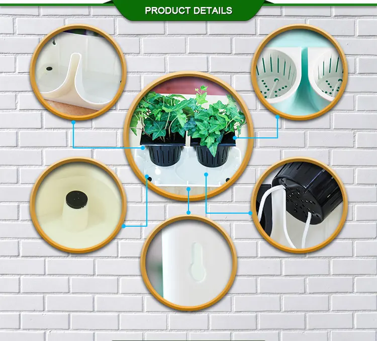 plastic hanging flower pots