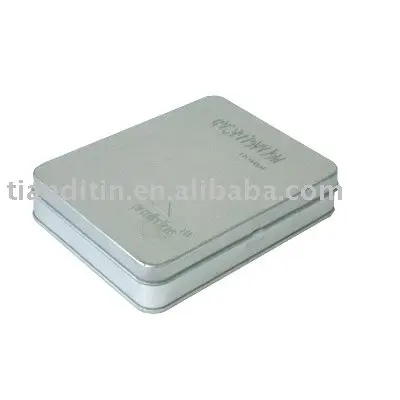 quality metal material and recycled materials chocolate tin box