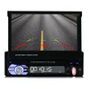 1 din 7 inch car dvd MP5 player with RGB color button