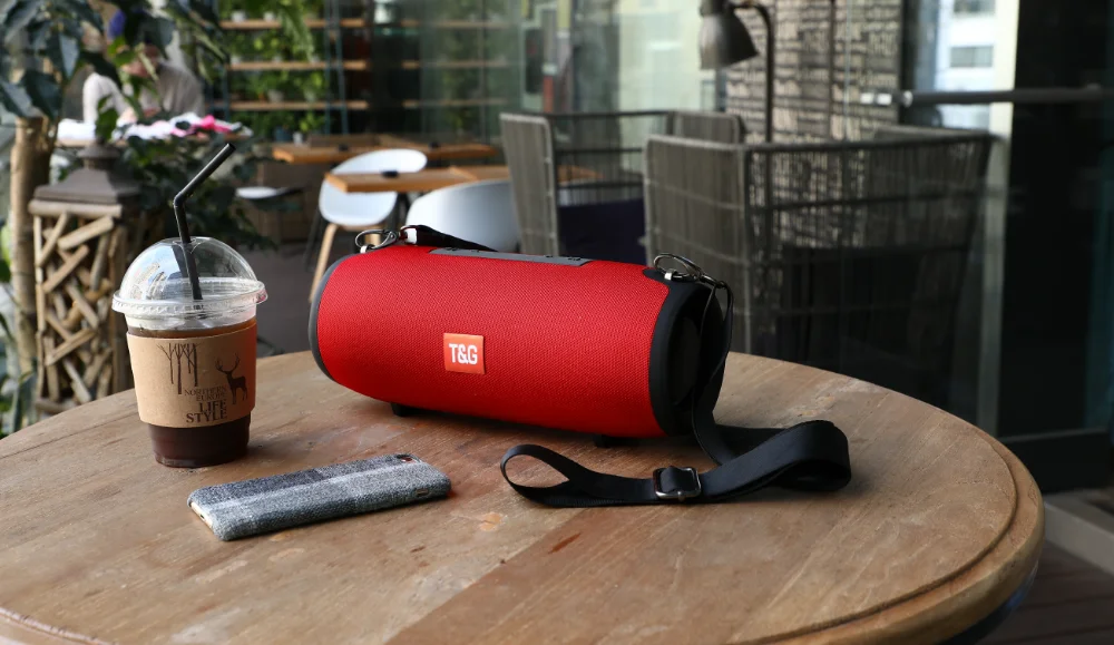 T&G portable wireless speaker & horn with high quality sound water proof IPX4 bluetooth speaker - ANKUX.COM