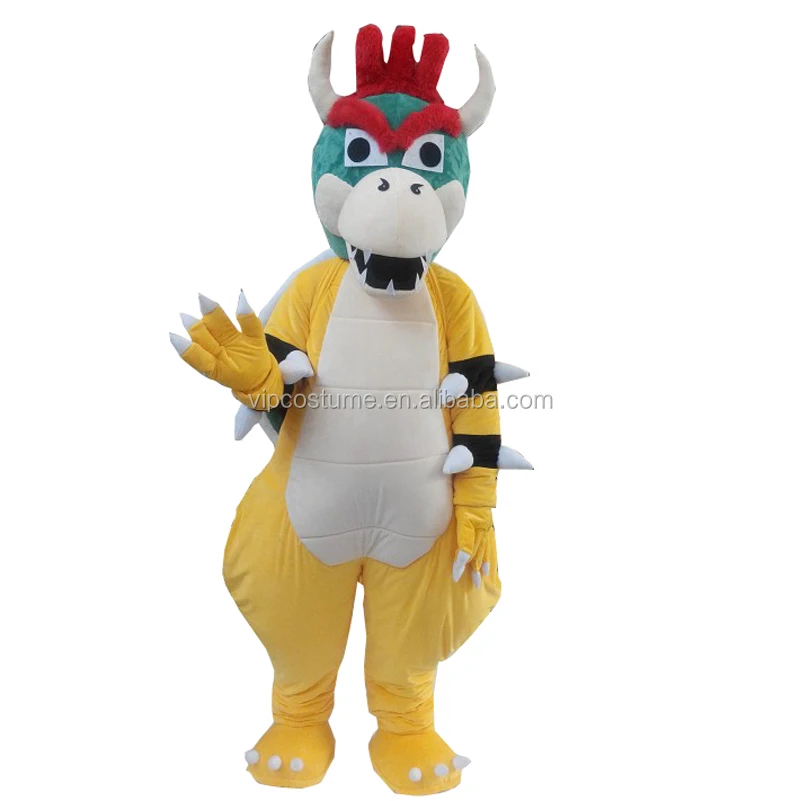 Super Mario Bowser Koopa Mascotte Costume De Mascotte de Dessin Animé Pour La Fête Costumée