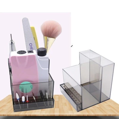 Manicure File Nail Drill Machine Storage Box Container Electric Drill Bits Display Stand Nail Equipment Holder, Pink,clear, black
Manicure File Nail Drill Machine Storage Box Container Electric Drill Bits Display Stand Nail Equipment Holder, Pink,clear, black
