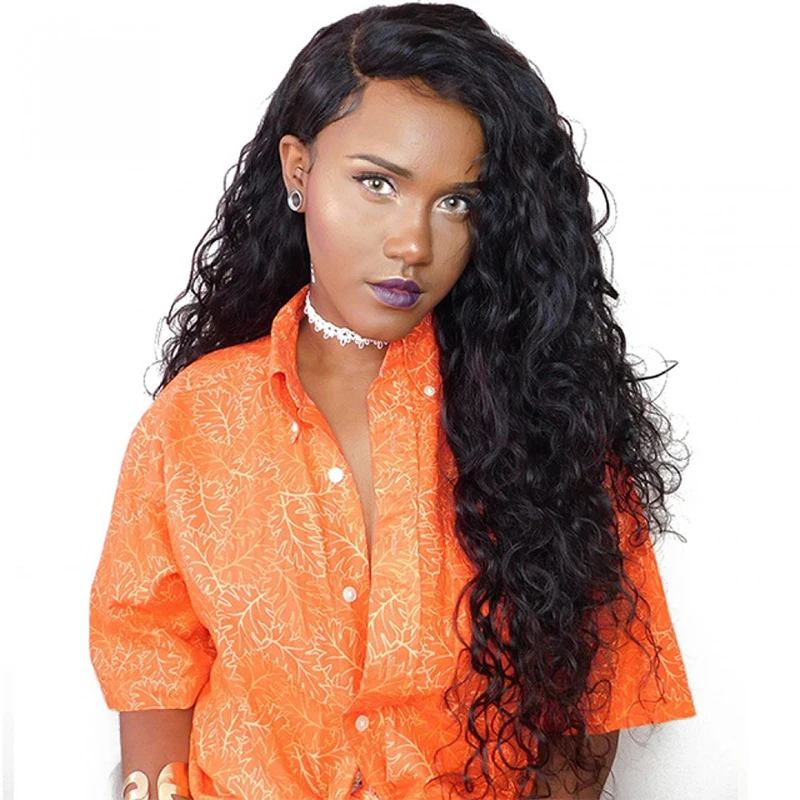 Water Wave 250 Density 13x6 Lace Front Human Hair Wig Black Women Baby Hair Pre Plucked Bleach Knot Brazilian Remy Hair EseeWigs, N/a
Water Wave 250 Density 13x6 Lace Front Human Hair Wig Black Women Baby Hair Pre Plucked Bleach Knot Brazilian Remy Hair EseeWigs, N/a