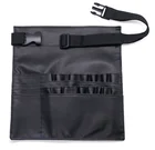 OEM professional quality belt bag makeup brush set bag for makeup artist