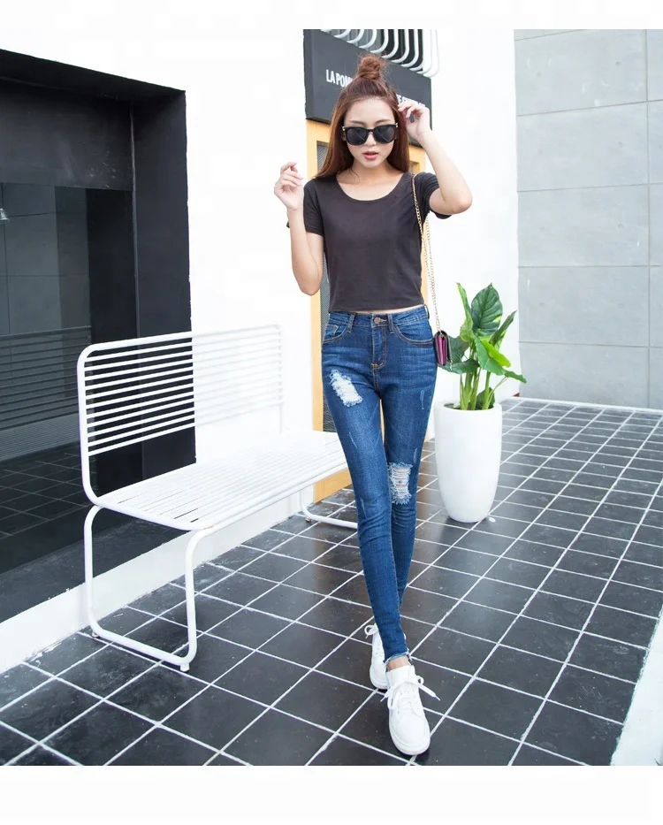 Custom size woman jeans straight full length skinny fit ripped woman jeans by oem in china
Custom size woman jeans straight full length skinny fit ripped woman jeans by oem in china
