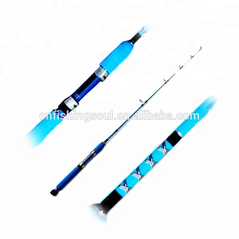 USR003 120 cm enfants moche bâton canne à pêche rose bleu