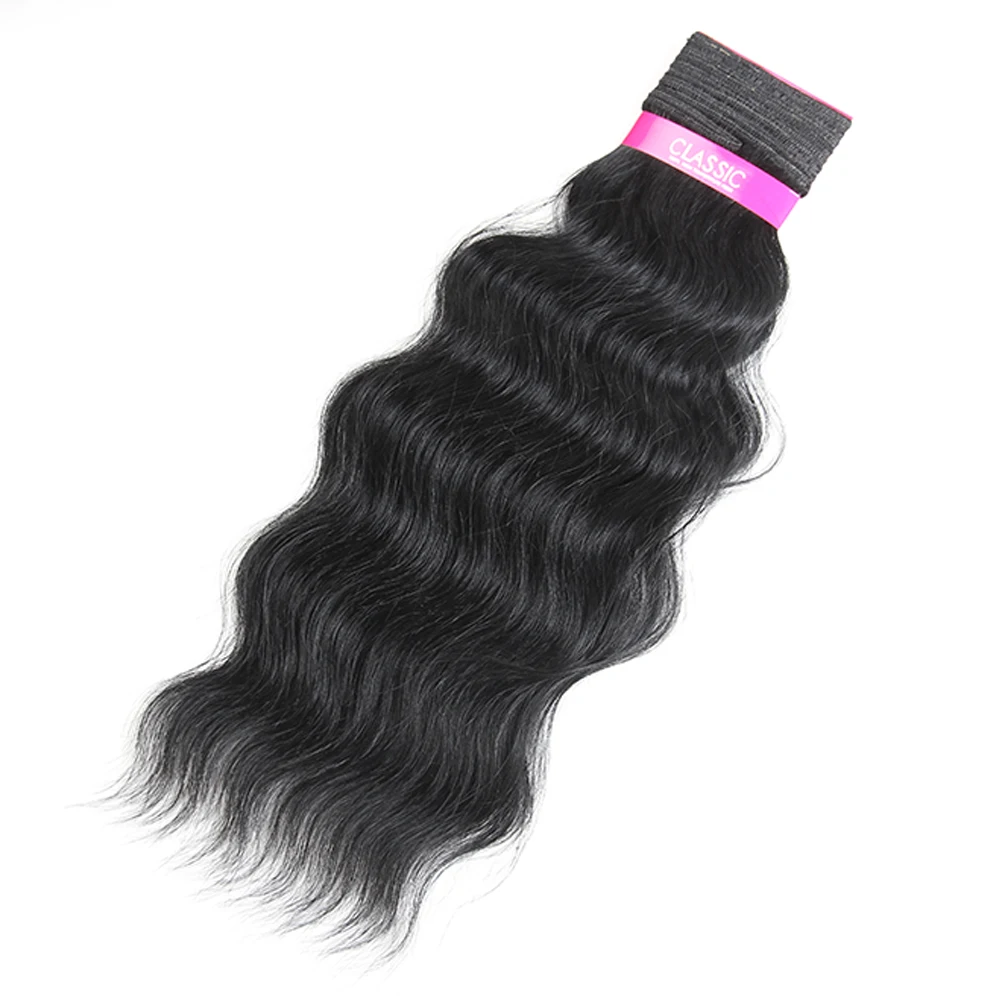 Noble Synthetic Hair Weave Classic Indian Wave Hair Extensions