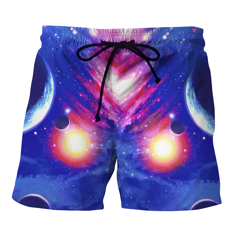 Summer bottoms starry sky 3D print half pants mens hawaiian beach shorts, Custom color
Summer bottoms starry sky 3D print half pants mens hawaiian beach shorts, Custom color