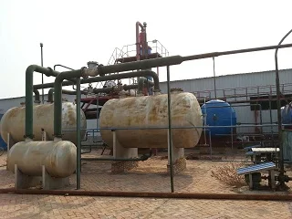 tyre oil distillation plant