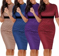 Women Print Dot Pencil Dress Summer Elegant Bodycon Knee-Length Work Office Party Wear Dresses For Women Clothing
Women Print Dot Pencil Dress Summer Elegant Bodycon Knee-Length Work Office Party Wear Dresses For Women Clothing