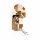 Modern Home Pet Toy Wood Cat Tower Unique Cat Tree Tower Fashional Wholesale Cat Tower Wood Pet Furniture