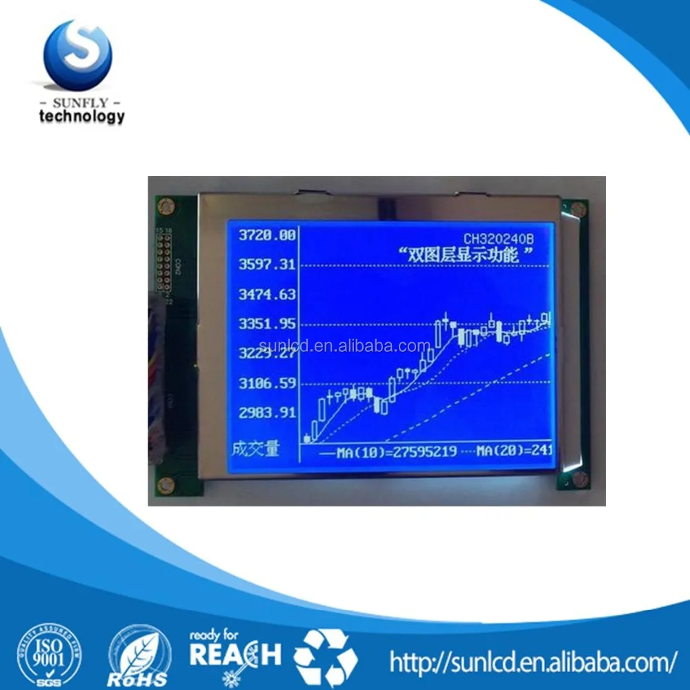 Ra8835青上ホワイトグラフィック320 × 240 lcdディスプレイ-LCDモジュール問屋・仕入れ・卸・卸売り