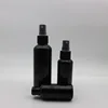250ml clear amber blue black round PET spray plastic bottle with mist spray pump manufacturer