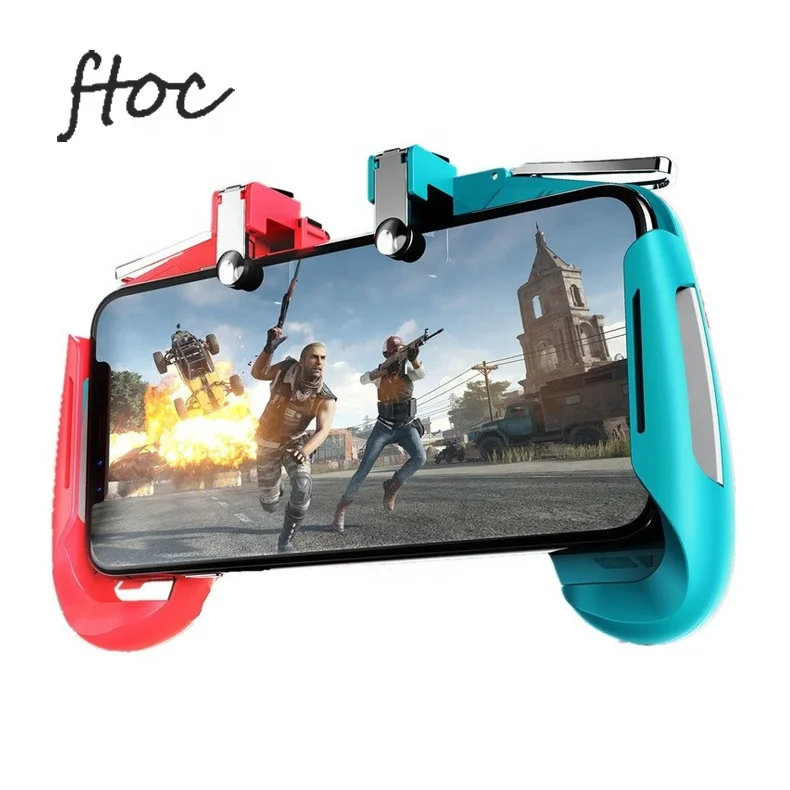 

Mobile Trigger Control Cell Phone Gamepad Controller For Fortnit L1 R1 Gaming Shooter for phone Android Joystick, Black
