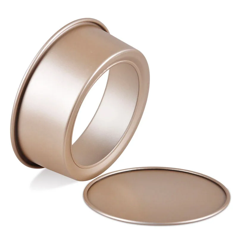 8inch Champagne color Non-stick coat round cake mold carbon steel baking pan Chiffon Cake Mold with knock-down bottom, Black
8inch Champagne color Non-stick coat round cake mold carbon steel baking pan Chiffon Cake Mold with knock-down bottom, Black
