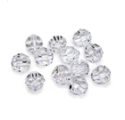 32 faceted Round Crystal Beads for Chandelier, Jewelry Making and Christmas Decoration