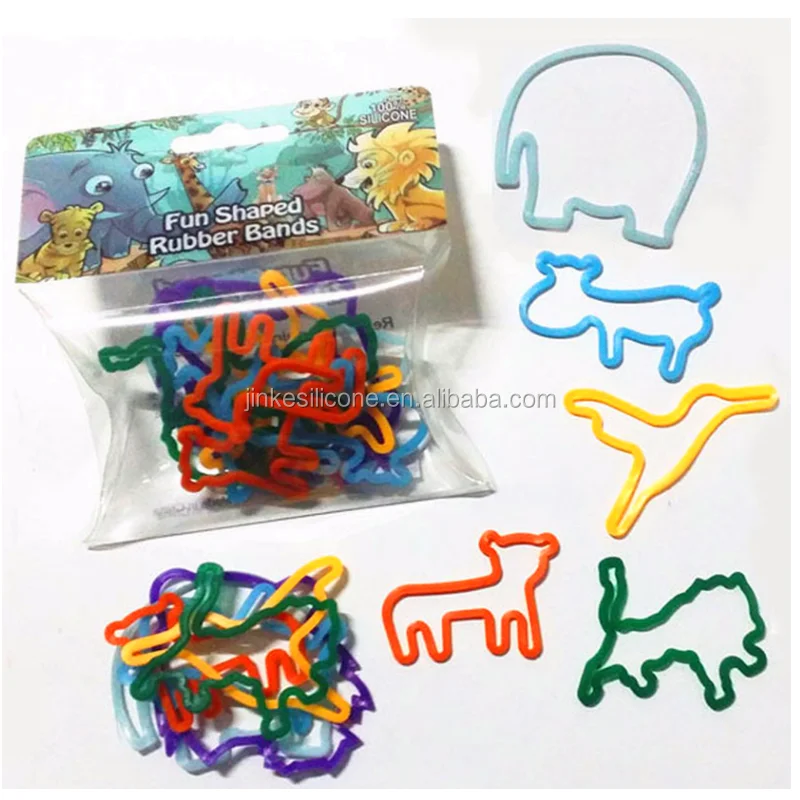 Customized Animal Shape Silicone Rubber Bands Silly Buy Make Animal Rubber Bands,Animal Shape