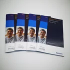 custom manual book with LOGO all size brochure printing or adult coloring books poster printing services
