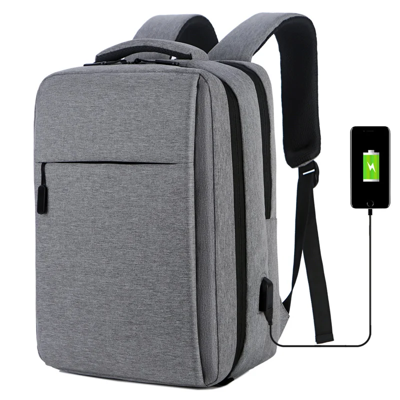 large capacity waterproof travel organizer bag anti theft 15.6inch laptop backpack with usb charging function, Grey,black or custom
large capacity waterproof travel organizer bag anti theft 15.6inch laptop backpack with usb charging function, Grey,black or custom
