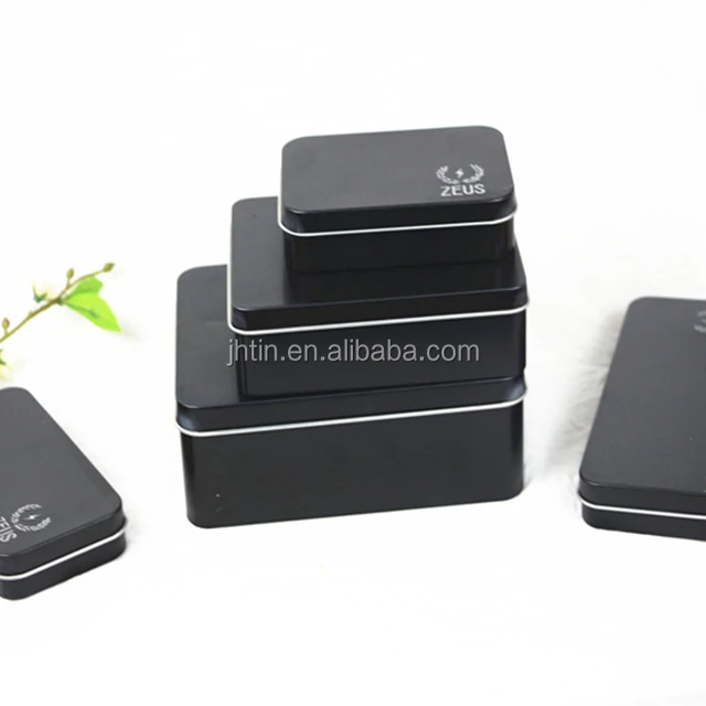 custom metal perfume gift packaging tin box