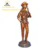 Custom Decorative Bronze Cowboy Statue