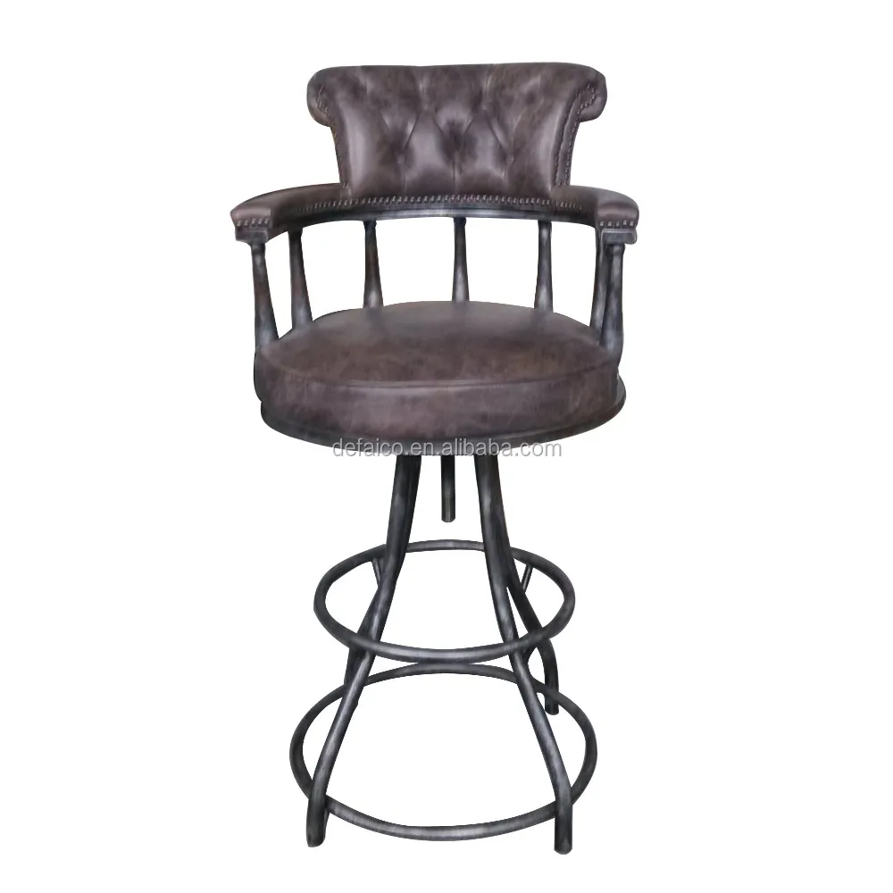 vintage metal high chair