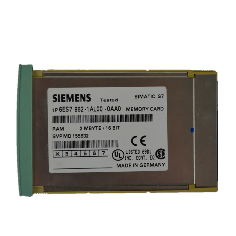 6ES7 952-1AK00-0AA0 E:5 Siemens Simatic S7 RAM Memory Card 1MByte Typ