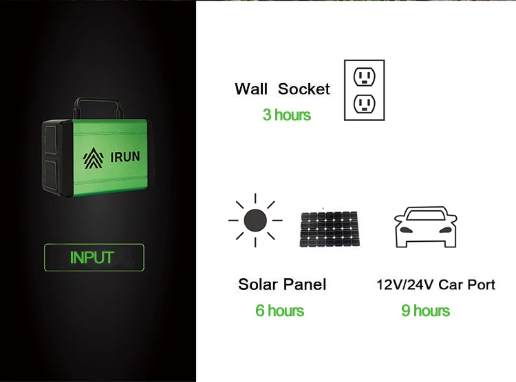 Supply 500W portable quiet and clean solar power generator source for camping outdoor .jpg